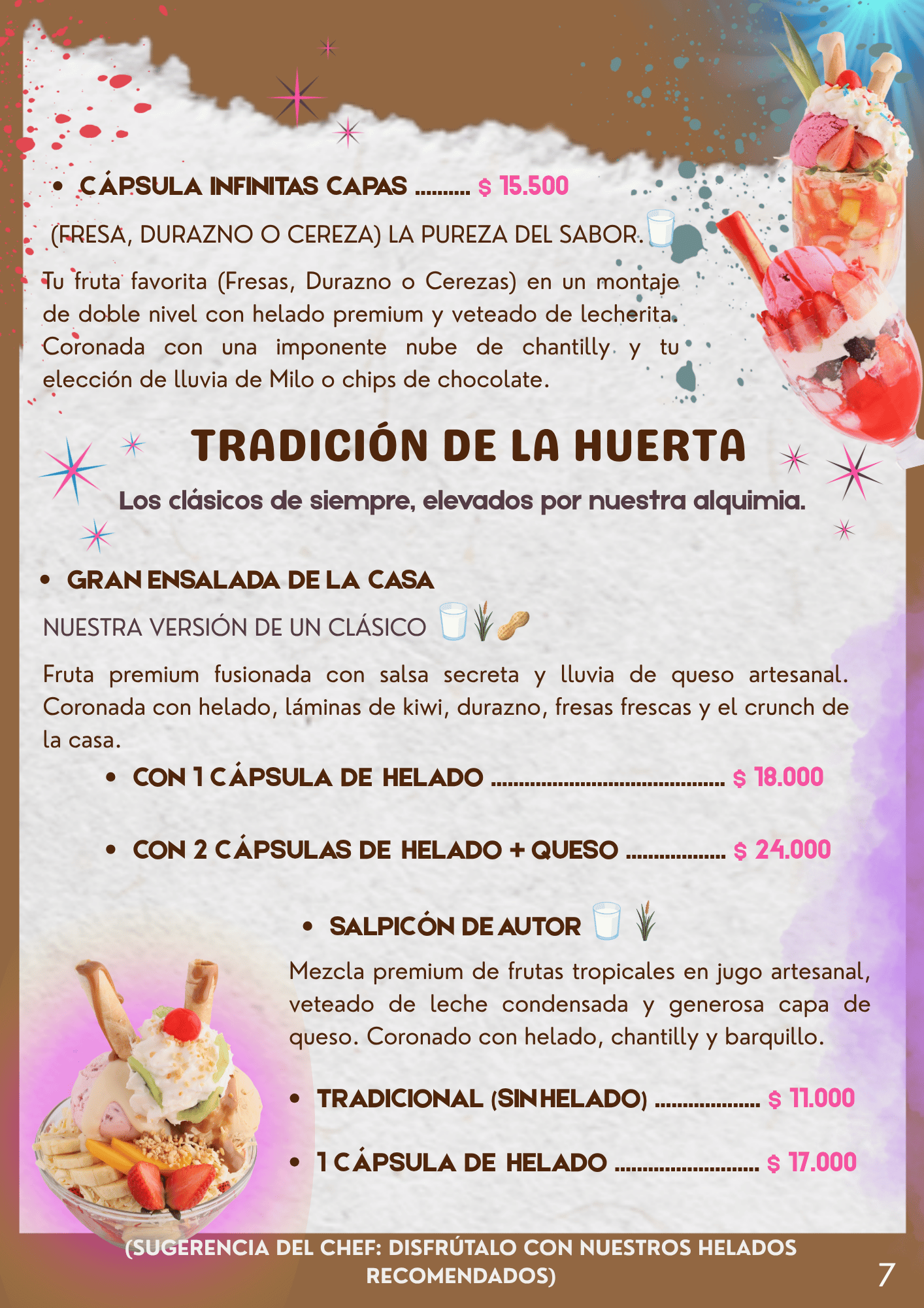 Capsulas tradicion de la huerta